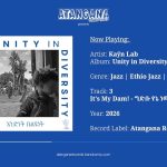 Unity in Diversity by Kaÿn Lab, official album visualiser still